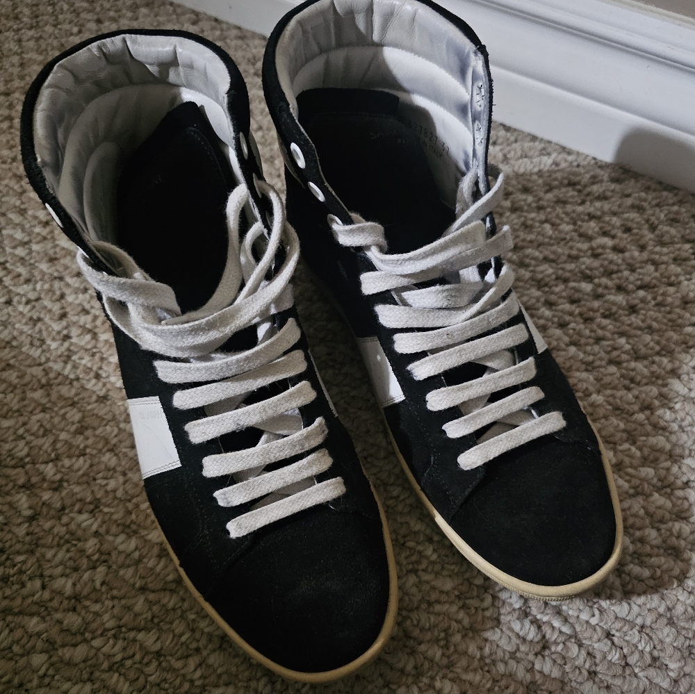Saint Laurent High-Top Sneakers